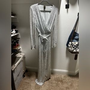 Sequin pant suit